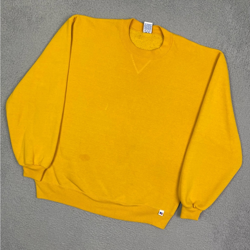 Vintage 90s Russell athletic blank‎ sweatshirt